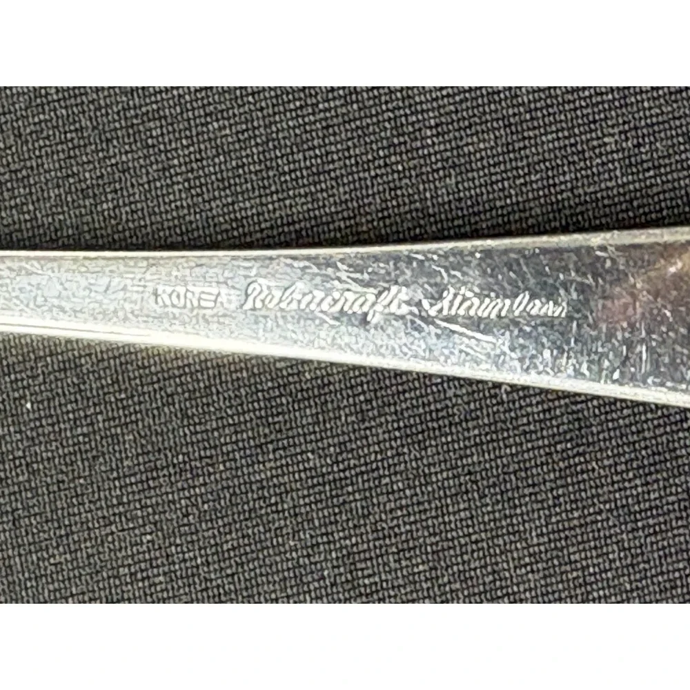 Reed and Barton Rebacraft Stainless Japan 3 Serving‎ Slotted Spoons 8